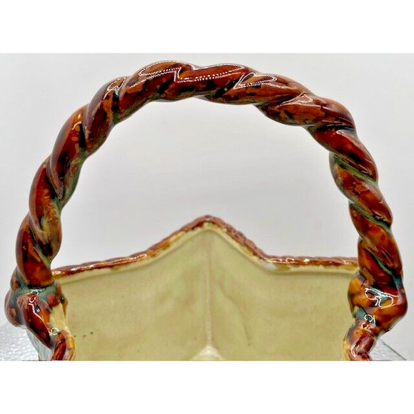 Canyon Ranch Collection Lone Star Hand Painted Ceramic Baskets Set of 2 - Picture 14 of 16